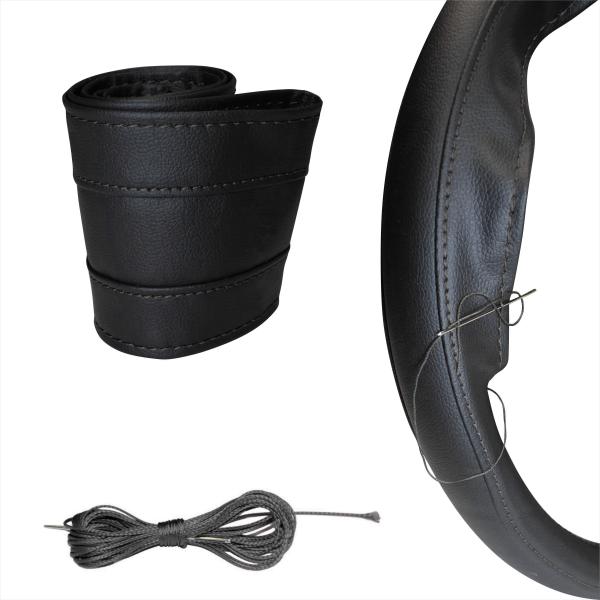 XLBG3 Xkeribom Leder Lenkradbezug zum Schnüren 37-38cm Sport Design mit Farbauswahl + STAFFELPREISE